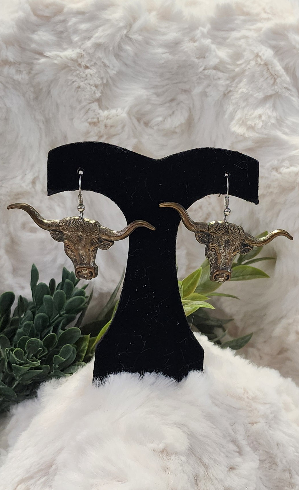Southern Longhorn Earrings
