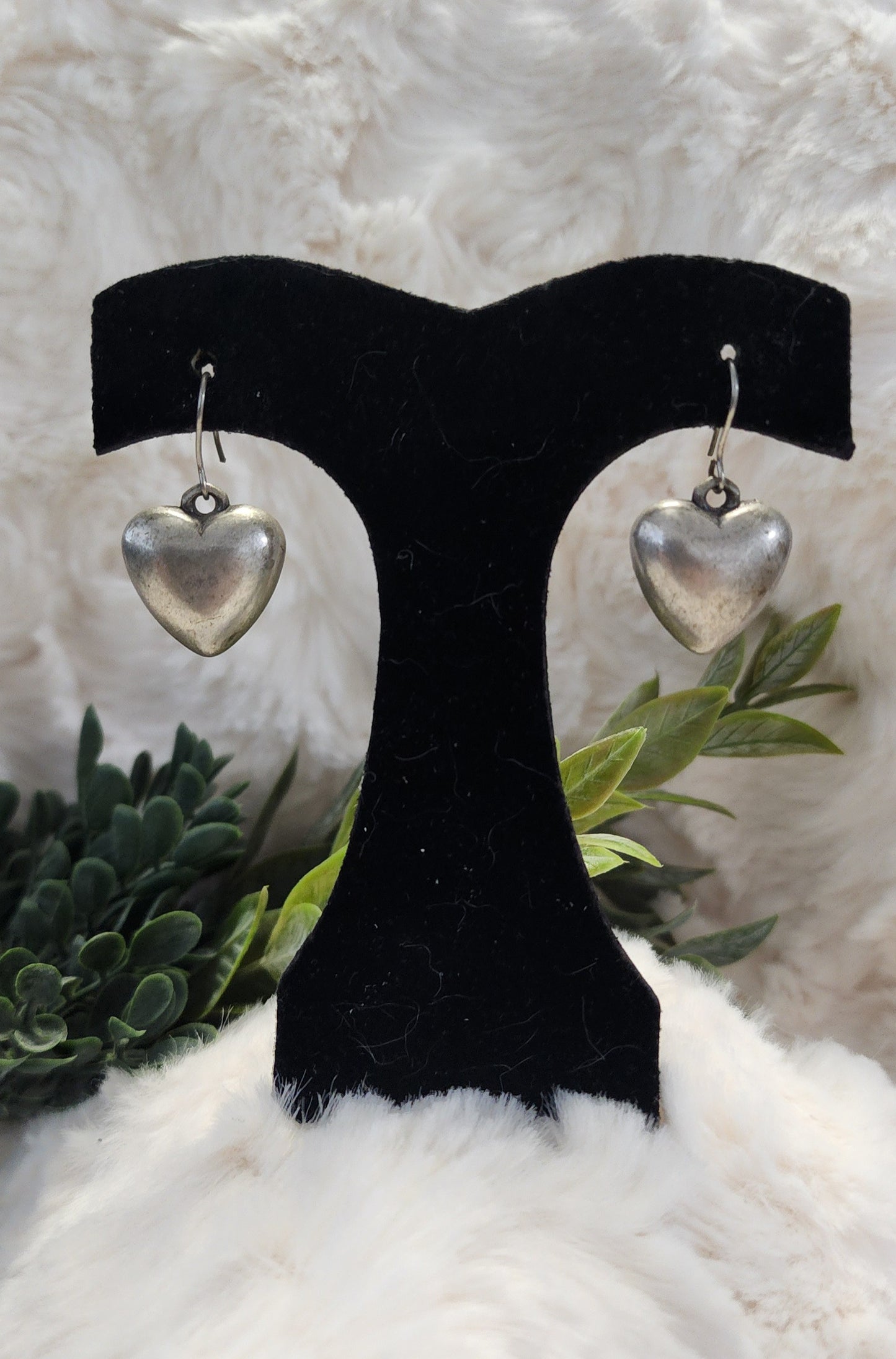Vintage Heart Shaped Earrings
