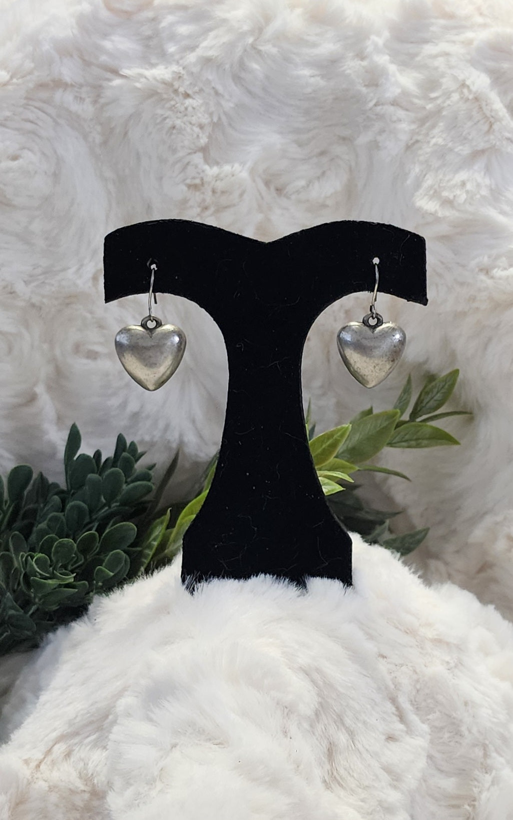 Vintage Heart Shaped Earrings
