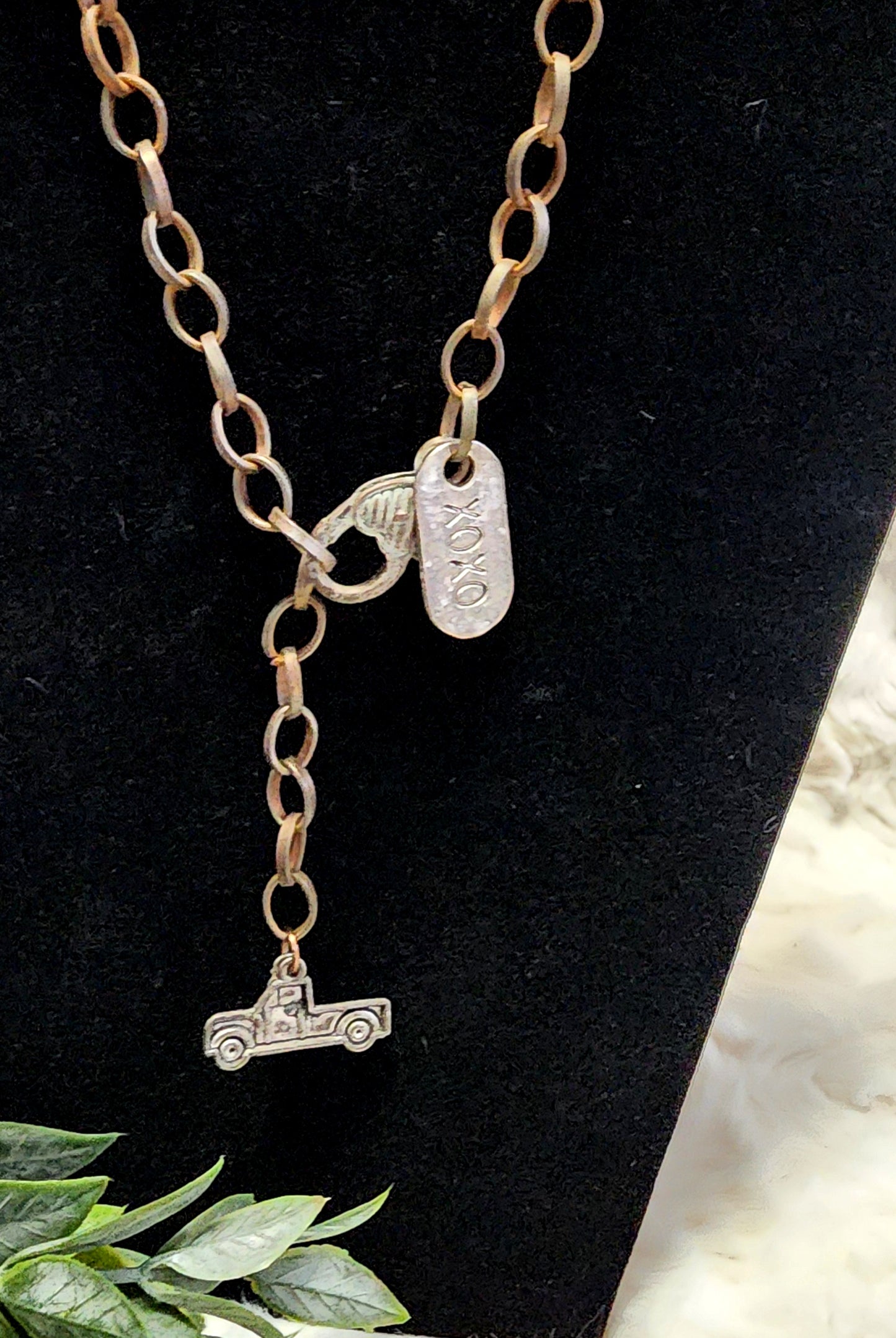 Long Vintage & Handmade Gone Junkin' Necklace