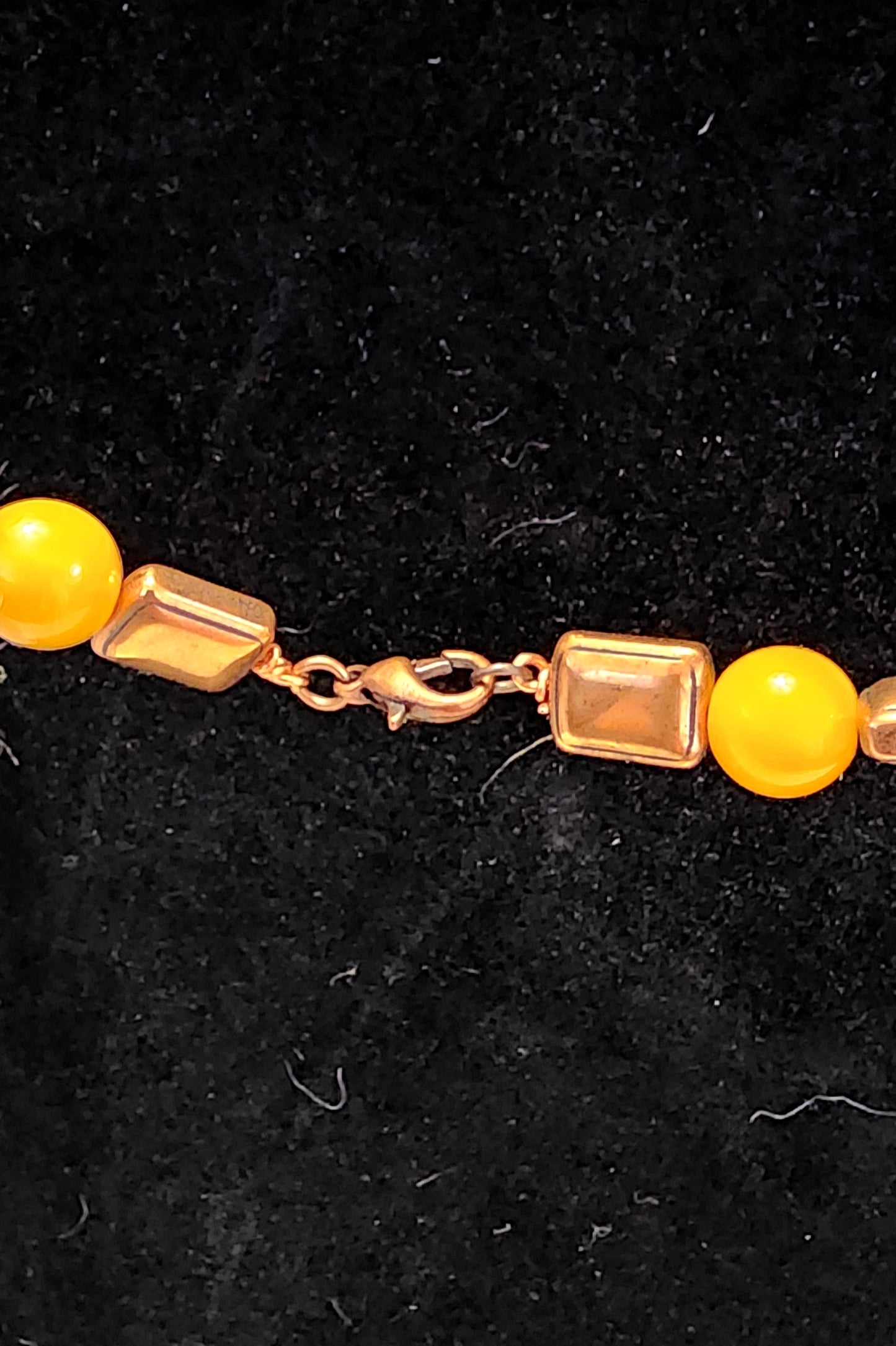 Mixed Vintage & Homemade Red & Orange Beaded Necklace Adorned with Charms and Pendants