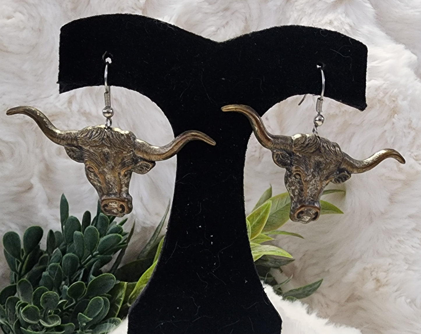 Southern Longhorn Earrings